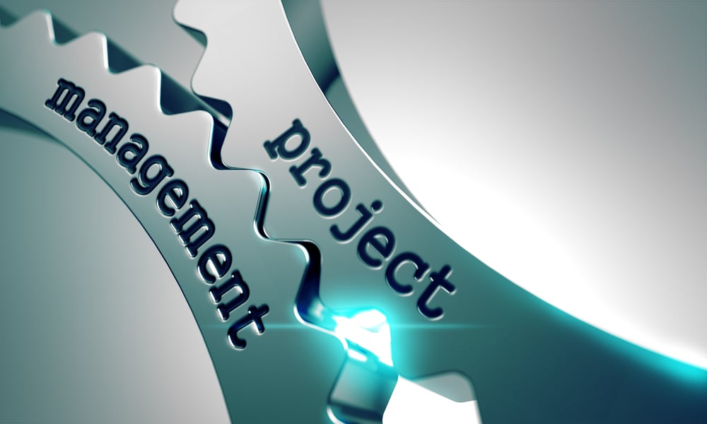 Project Management Concept on the Mechanism of Metal Cogwheels.-1